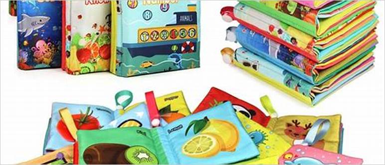 Plastic books for infants